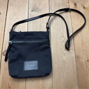 Marc Jacobs New York Black Nylon Crossbody Bag